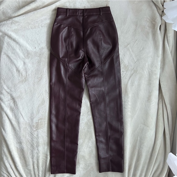 WILFRED Rebel Pant – Dark Burgundy - Picture 3 of 5